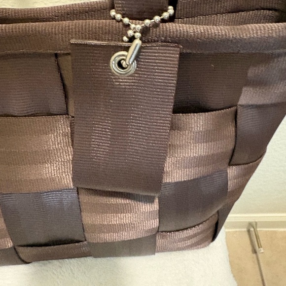 Harveys Chocolate Brown Seatbelt Tote - Picture 3 of 14